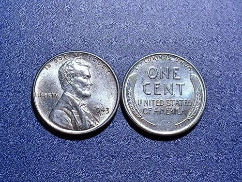 Gem BU Frosty 1943-D Lincoln Cent