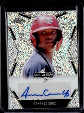2021 Leaf Flash #PA-AC2 Armando Cruz Flashback Portrait Autographs Silver