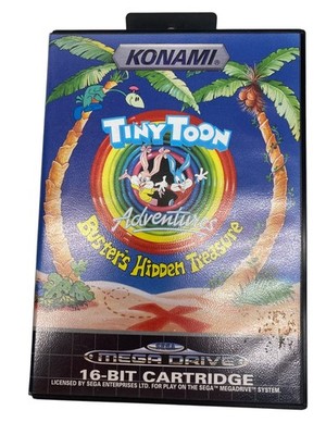Tiny Toon Adventures Busters Hidden Treasure - Sega Mega Drive (CIB)