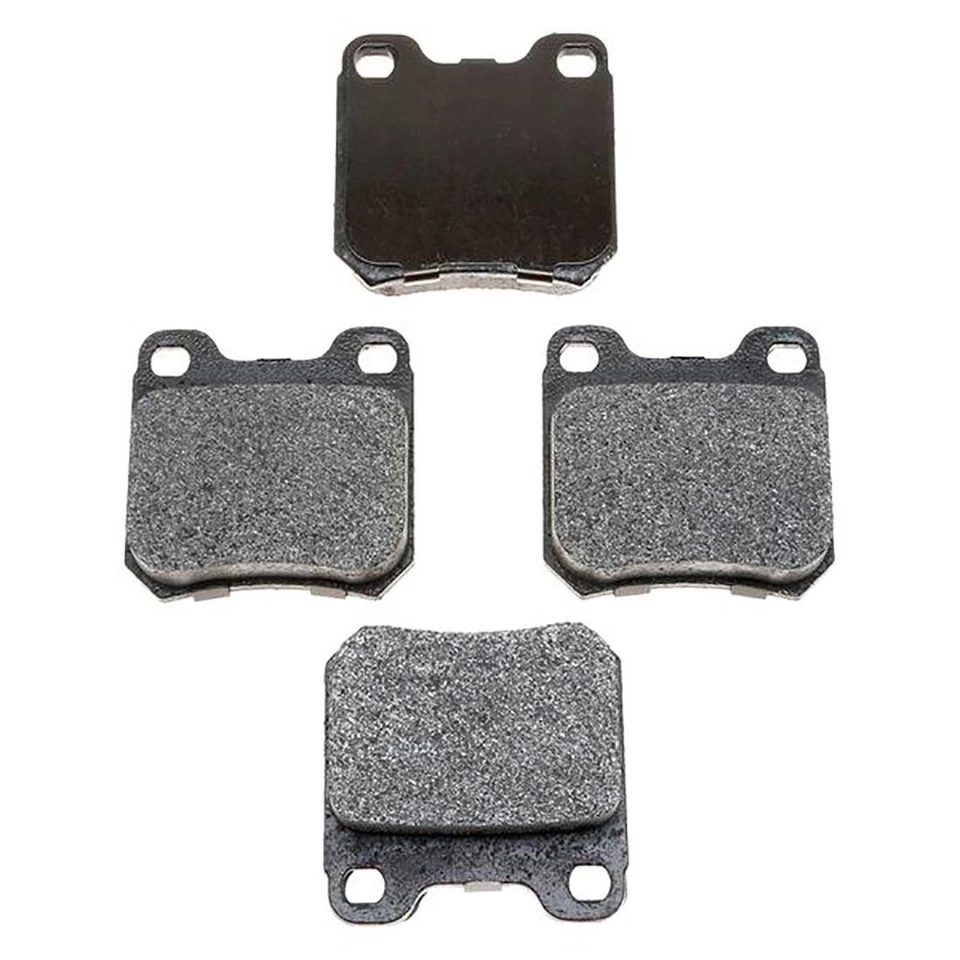 Pastillas de freno metálicas delanteras y traseras R-Line 2002 2001 Saturn L100 - Raybestos Foto 2 de 4