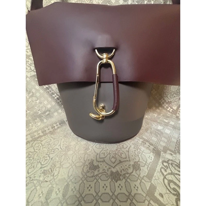 Bolso de hombro de cuero Zac by Zac Posen nuevo sin etiquetas correa ajustable bolsillo interior Foto 2 de 4