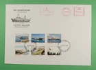DR WHO 2008 GB LUNDY FDC SHIP COMBO METERED LR35992