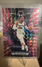 2022-23 Panini Mosaic - Dillon Brooks #189 Pink Swirl Mosaic Prizm /20