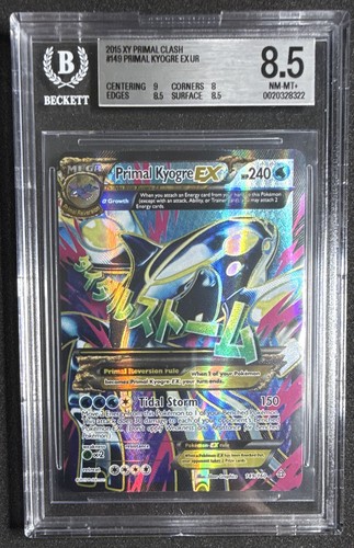 Primal Kyogre-EX graded BGS 8.5 for sale on eBay