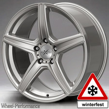 19 Zoll AW7 concave Felgen 9x19 5x112 ET35 matt titan silber f&uuml;r Mercedes