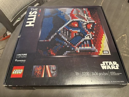 LEGO Art: Star Wars The Sith (31200) 3 Options 1 Image - New in Sealed Box!