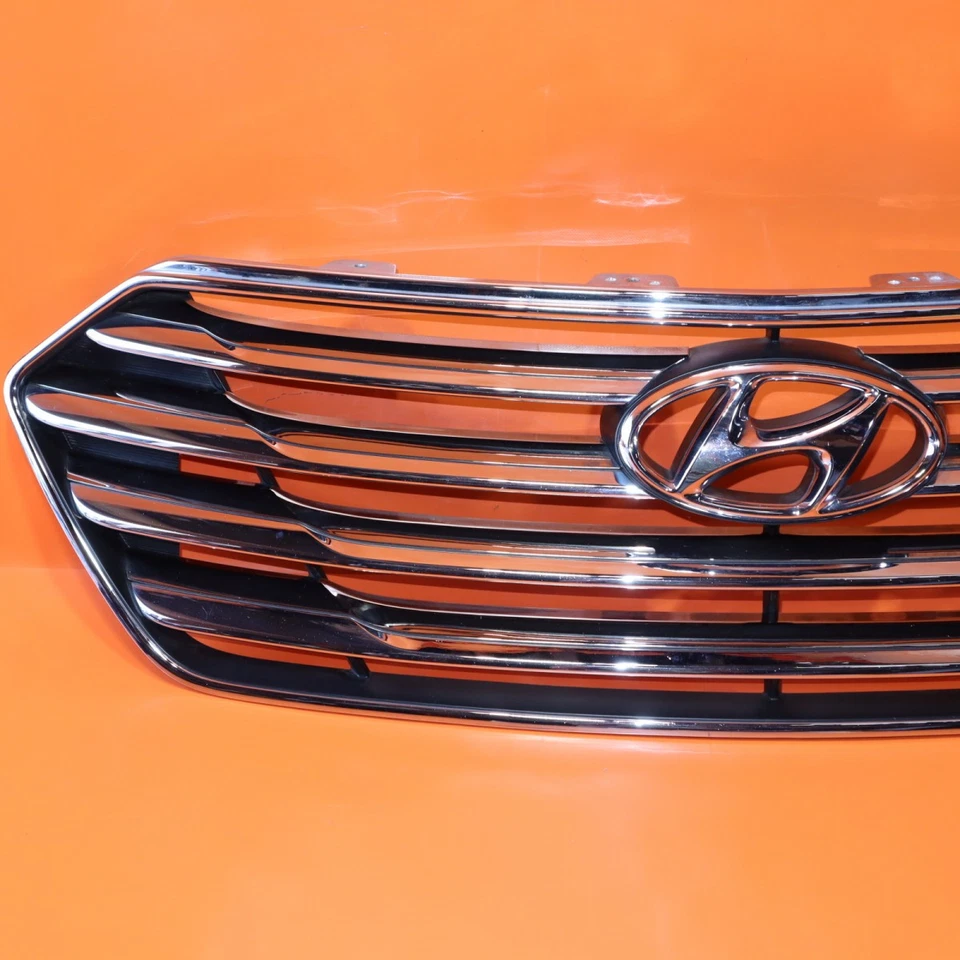 ОРИГИНАЛЬНАЯ РЕШЕТКА РАДИАТОРА HYUNDAI SANTA FE XL 2013 2014 2015 2016 86351-B8000 - Изображение 3 из 4