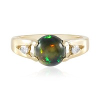 Mezezo Opal Gold Ring ÄThiopien 1,077Ct- Echtschmuck