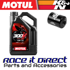 Öl und Filter für Arctic Cat 400 ATV International 2013-2015 Motul 300V & K&N