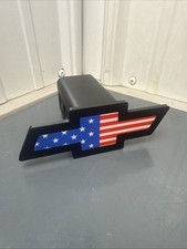 Chevy Bowtie 2 Hitch Cover Usa Flag Trailer Receiver Plug Patriotic Chevy Chevy Bowtie 2 Hitch Cover Usa Flag Trailer Receiver Plug Patriotic Chevy
