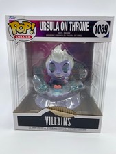 Funko POP! Figura Vinilo Úrsula en el Trono de Villanos Disney #1089 CAJA DAÑADA