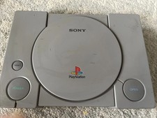 Sony PlayStation 1 Console Lid  Tray Stubborn But Works
