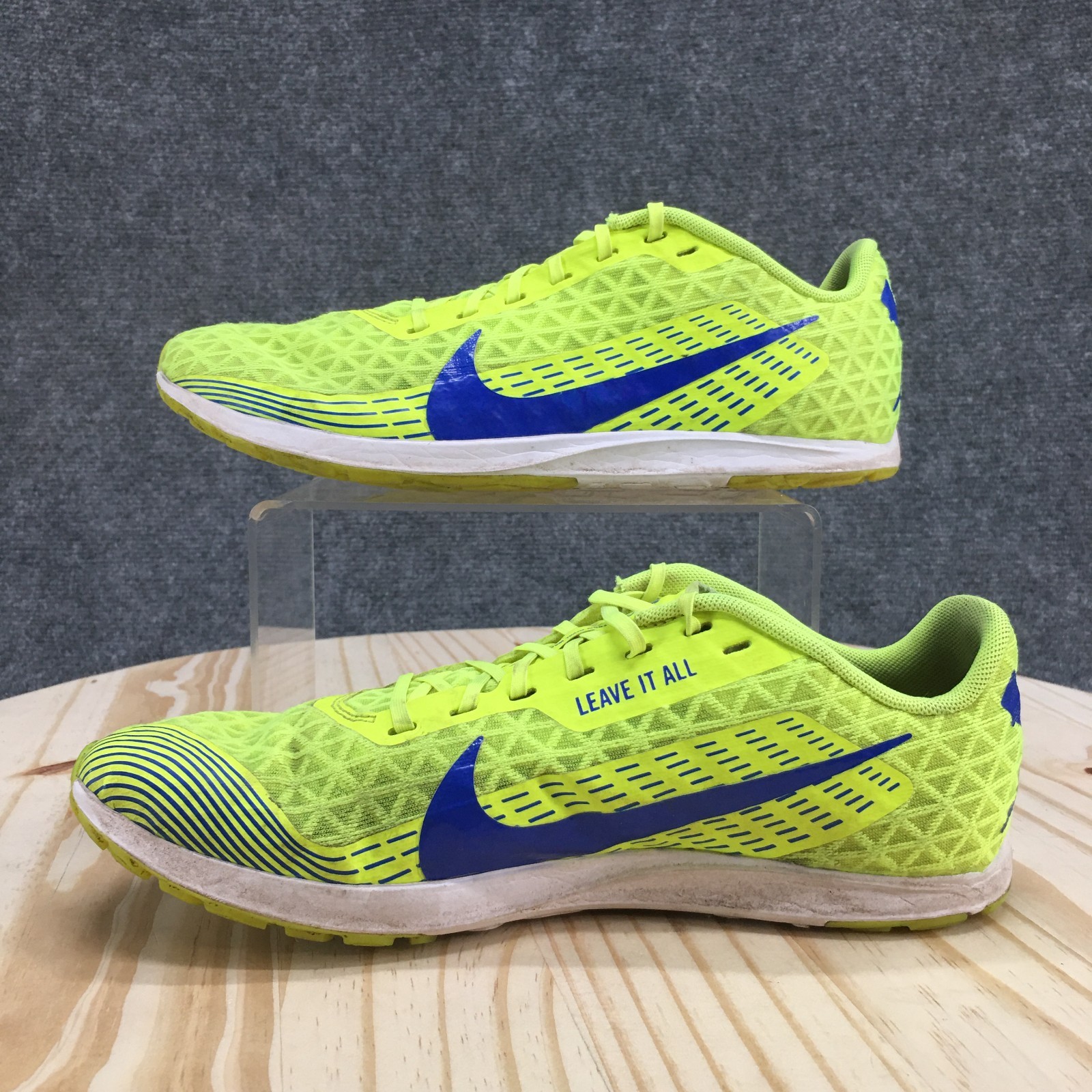 SAOLA Scarpe Nike Uomo 8.5 Zoom Rival Waffle Sneakers Verde Stringate Basse AJ0852 700