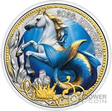 HIPPOCAMPUS Mythical Creatures Base Metal 3€ Euro Austria 2026