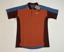 Nike Men  s Nike Golf Club DRI-FIT Golf Polo Vintage Coral Size M/ FQ1150-846 NWT