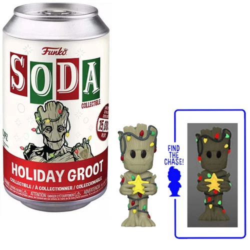 Holiday Groot - The Guardians of the Galaxy Funko SODA [With Chance Of Chase]