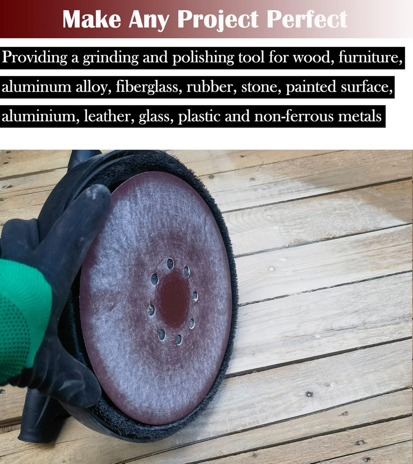 30 PCS 9 Inch 8 Hole Drywall Sanding Discs Set- 80 100 120 180 240 400 Grits, 9"