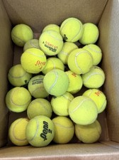 Tennis Balls Used Total of 25 Assorted Brands