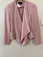 NWT Love Tree Pink Mauve Women's Blazer Size Small