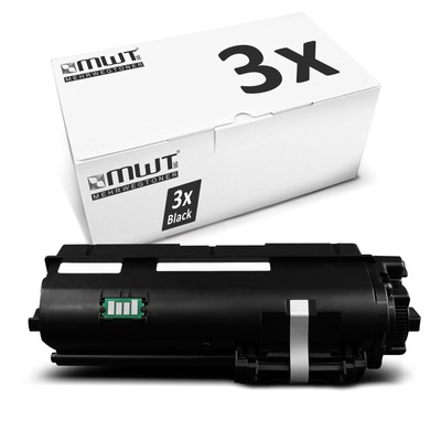 3x MWT Patrone für Kyocera Ecosys M-2540-DNe M-2540-DNw M-2040-DN M-2640-IDW