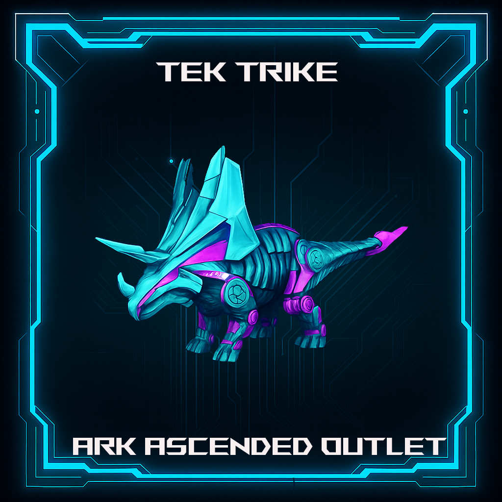 Tek Trike- Ark Survival Ascended-Top Stat-Dino-Colors- PVE