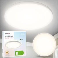 Deckenlampe LED 18W 3600LM 4000K Flach Ultra DüNn FüR Wohnzimmer KüChe Flur