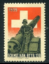 Switzerland Swiss Military Soldier e Artillerie  (Artillery)  #297b MHR 150