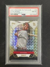 Stan Musial 2025 Topps Welcome to the Club Foilfractor 1/1 PSA 8 #29