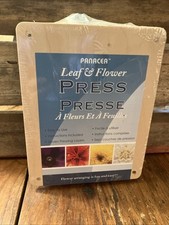 PANACEA Leaf & Flower Press Kit 7x9 NEW SEALE...