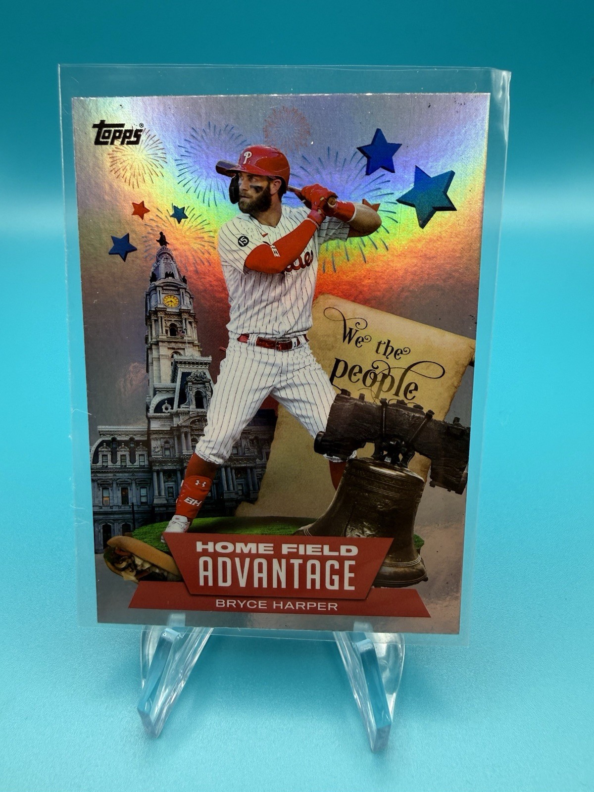 2022 Topps Series 1 Bryce Harper Home Field Advantage #HA-3