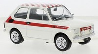 Fiat 126 1972 Weiss Abarth-Look Modellauto 18325 Mcg 1:18