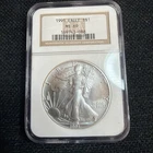 1991 American Silver Eagle $1 NGC MS 69 Old Holder