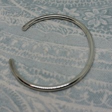 Authentic Trollbeads Sterling Bangle TAGBA-00001 Sz Extra Small, New