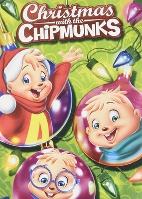 CHRISTMAS WITH THE CHIPMUNKS (DVD) VG Disc + Cover Art - NO CASE