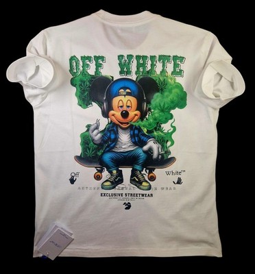T-Shirt OFF-WHITE, Herren, Größe XXL, weiß, Regular