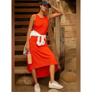 Robe De Tennis Sweaty Betty Power Dress Orange Taille S/6 – Neuve Avec étiquettes
