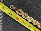 Vintage Napier Necklace Gold Tone Chunky Twisted Rope Chain Choker STATEMENT F1 — photo 5