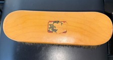 Empress Hi-Shine 100 Horsehair 9" Shoe Shine Brush Wood Handle CLEAN