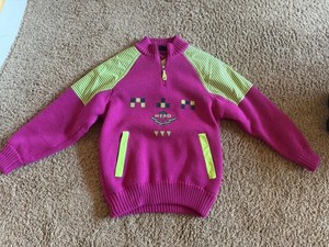 Rare 1980s Vintage Head Ski Snowboard Sweater Jacket Size Small