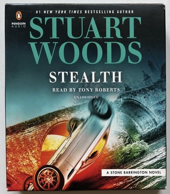 Stealth (Stone Barrington), Stuart Woods Read By Tony Roberts - 7 Audio CD s 