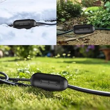 Extension Cord Plug Connection Protective Safety Cover, Water-Resistant Indoor O