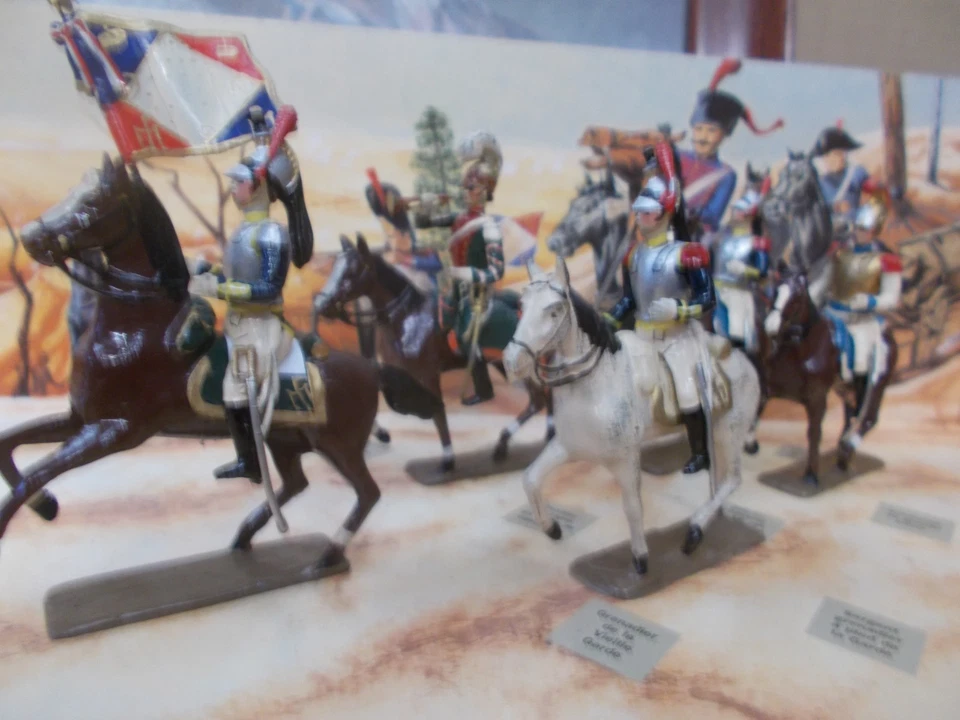 CBG MIGNOT -  LOT 5 CAVALIERS  FRANCAIS 1er EMPIRE  CUIRASSIERS - Photo 2/4