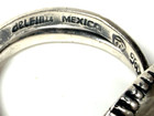 Estate Vintage Sterling Delfino Taxco Mexico Modern Snake Adjustable Ring 9 1/4 — photo 7