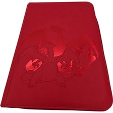 Pokemon TCG Ultra Pro Charizard Zippered 9 Pocket Binder Holds 360 Cards