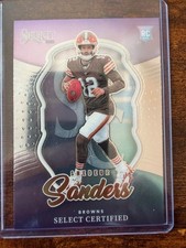 2025 Panini Select -  Shedeur Sanders #12 - Select Certified Rookies Insert (RC)