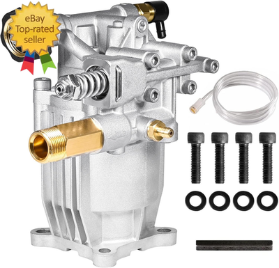 #ad Horizontal 3 4quot; Shaft Pressure Washer Pump 3400 PSI 2.5 GPM Fits Honda GC160 G $79.99