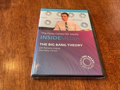 Inside Media The Big Bang Theory Jim Parsons The Paley Center (DVD) NEW, SEALED