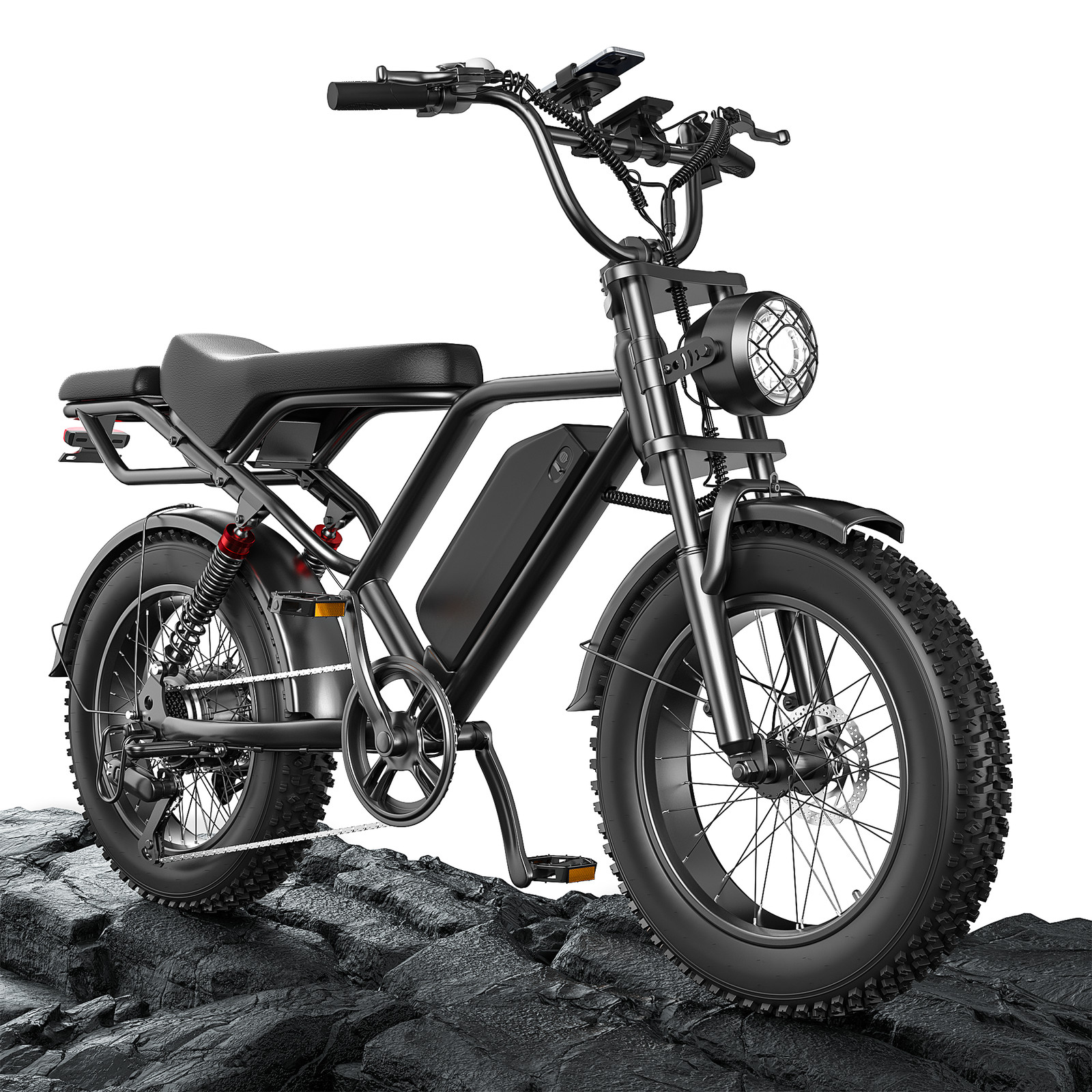 Electric Bike 1500W 48V/18Ah Fat Tire e bike Mountain E Bicycle for Adult Teens