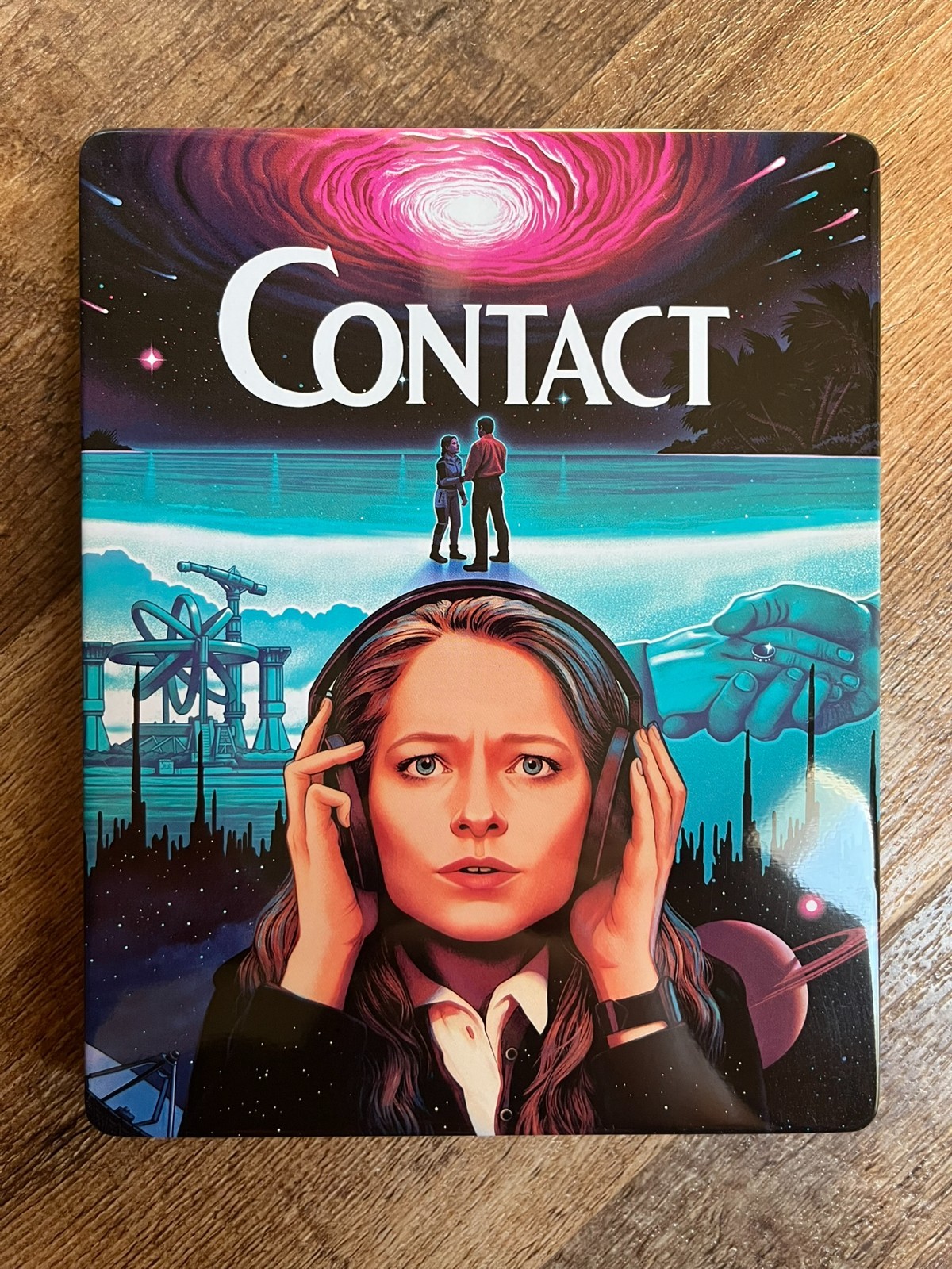 CUSTOM Contact 1997 Signature Series Glossy Steelbook Case [G2] *NEW* NO DISC(S)