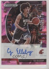 2020-21 Panini Prizm Draft Picks Prospect Pink Ice CJ Elleby #PA-CJ Auto 1u6